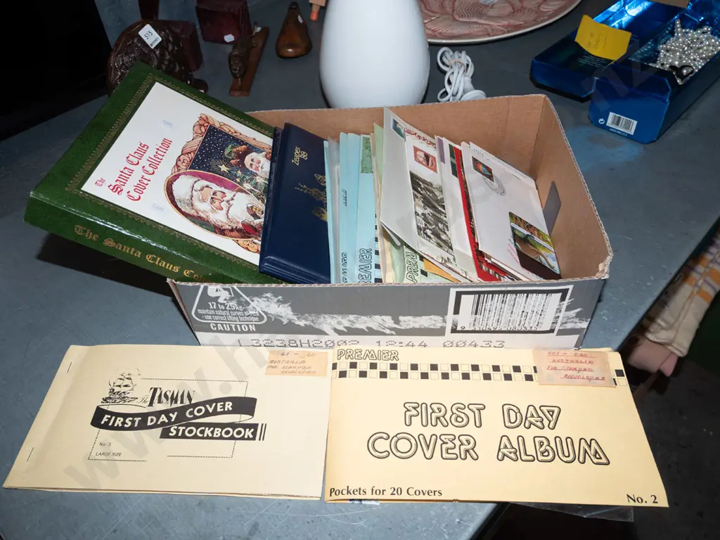 box; first day covers Image 1++