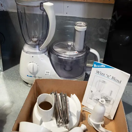 Breville Whiz and blend and accessories