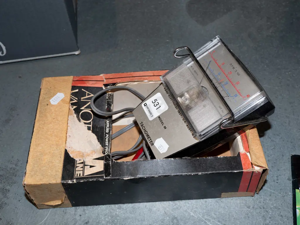 boxed Tachometer Image 1++