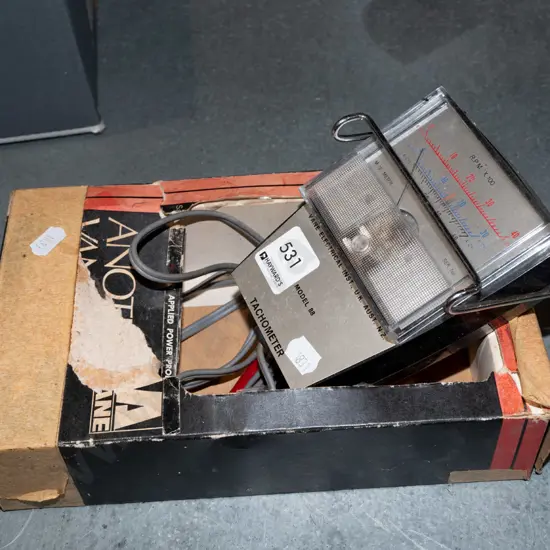 boxed Tachometer