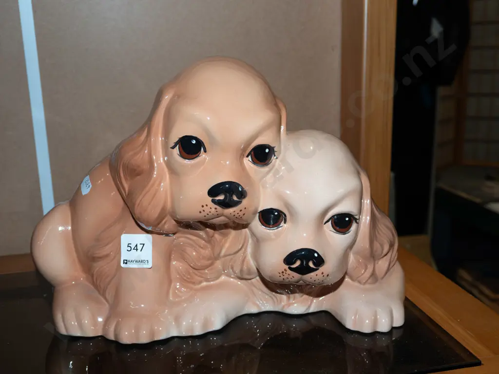 Clutha Ceramics puppies H210 Image 1++