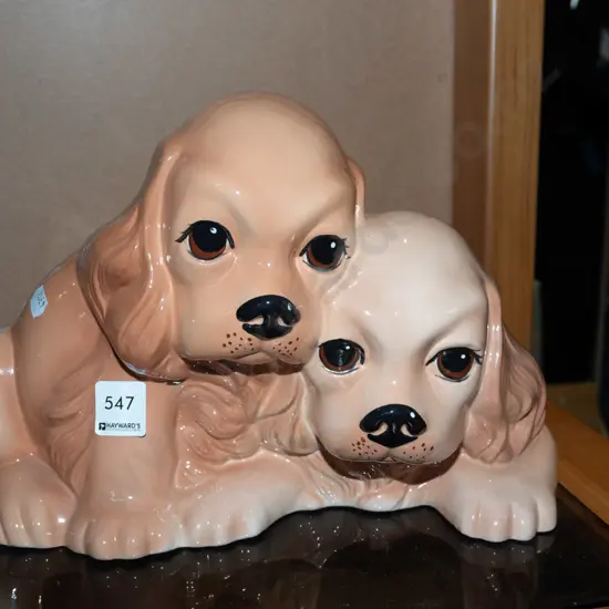 Clutha Ceramics puppies H210