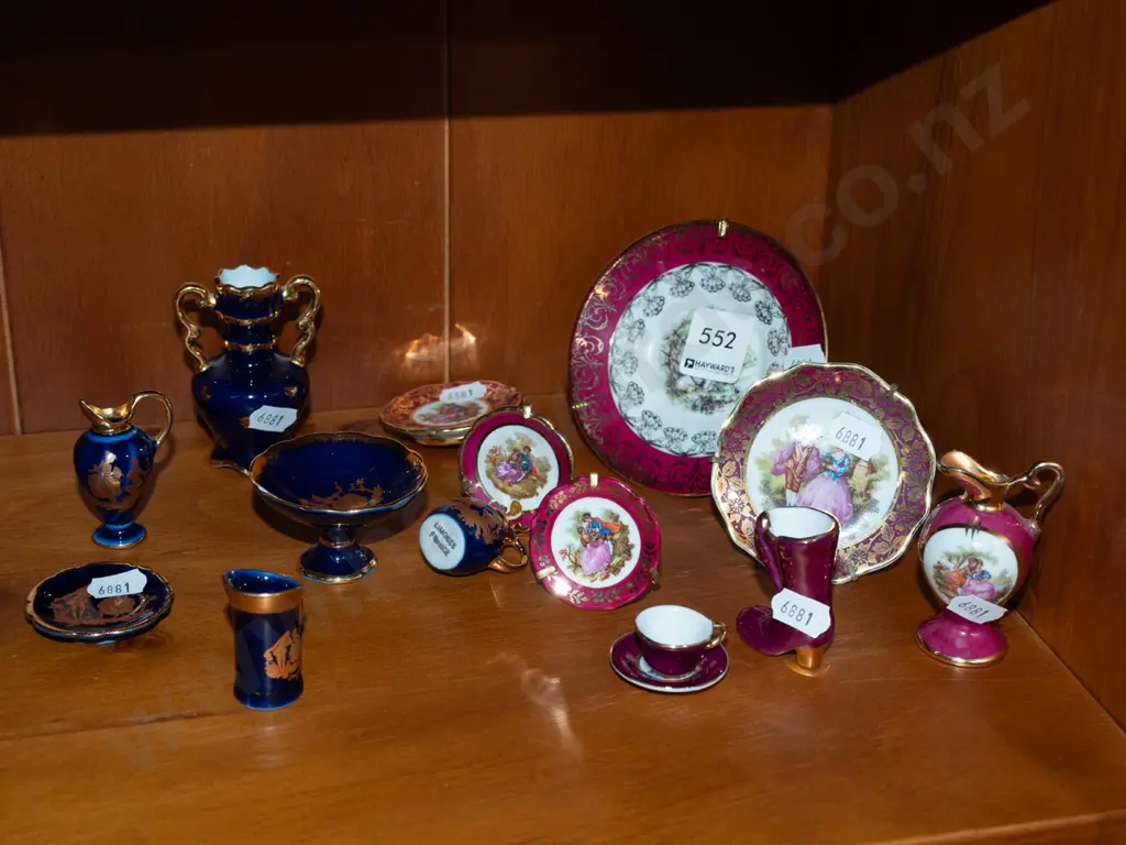 various Limoges miniatures Image 1++