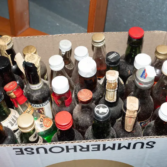 box of spirit miniatures 