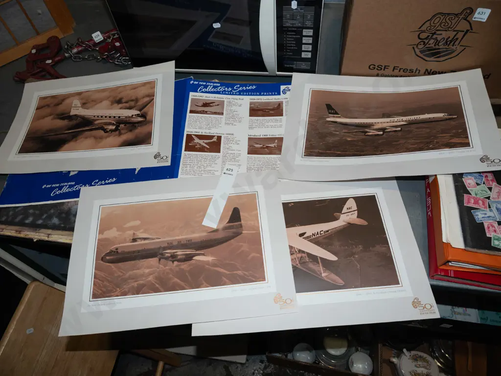 unframed AirNZ prints Image 1++