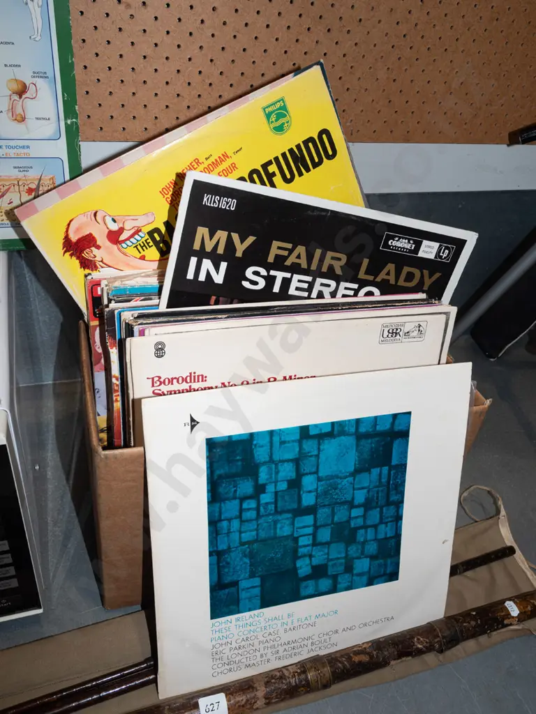 box; classical and other LPs Image 1++