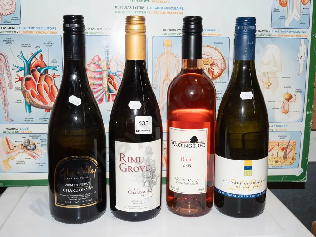 3x chardonnay 2004, 2006 rose Image 1++