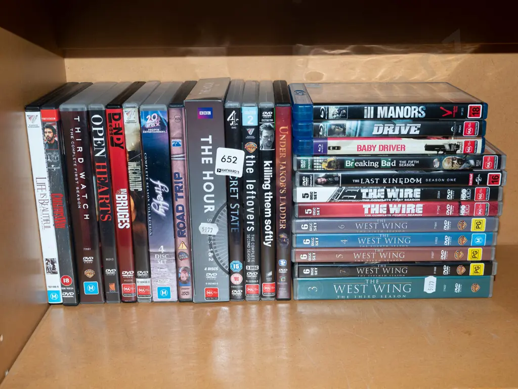 DVDs, blu rays Image 1++