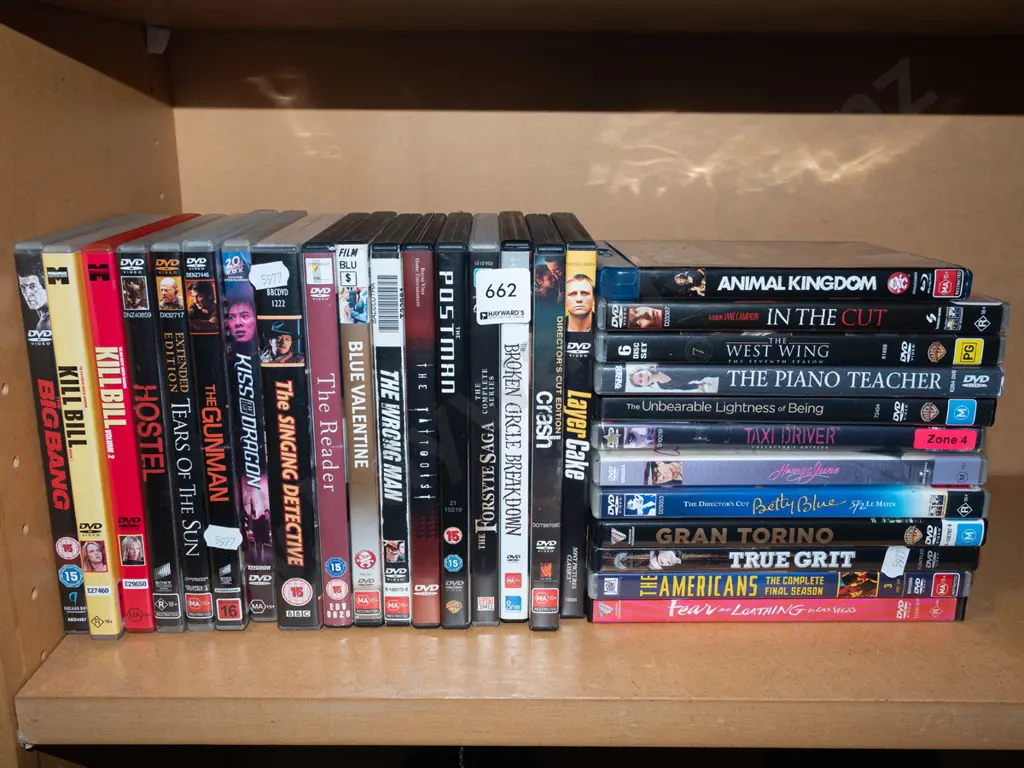 DVDs, blu rays Image 1++