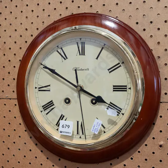 Wentworth reproduction wall clock