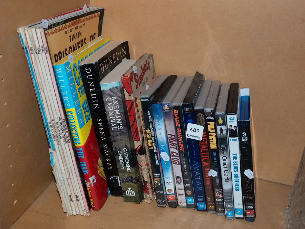 books, DVDs Image 1++