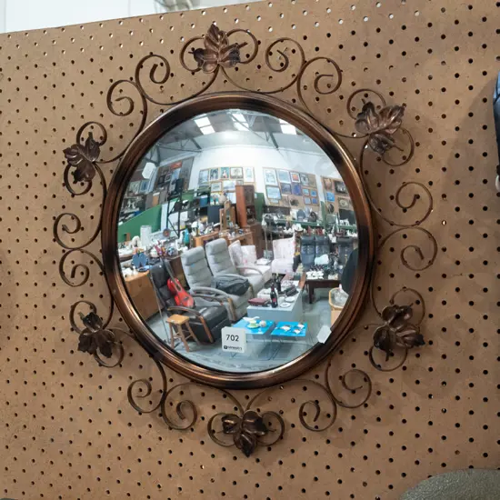 retro circular wall mirror Diam410
