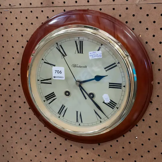 Wentworth reproduction wall clock