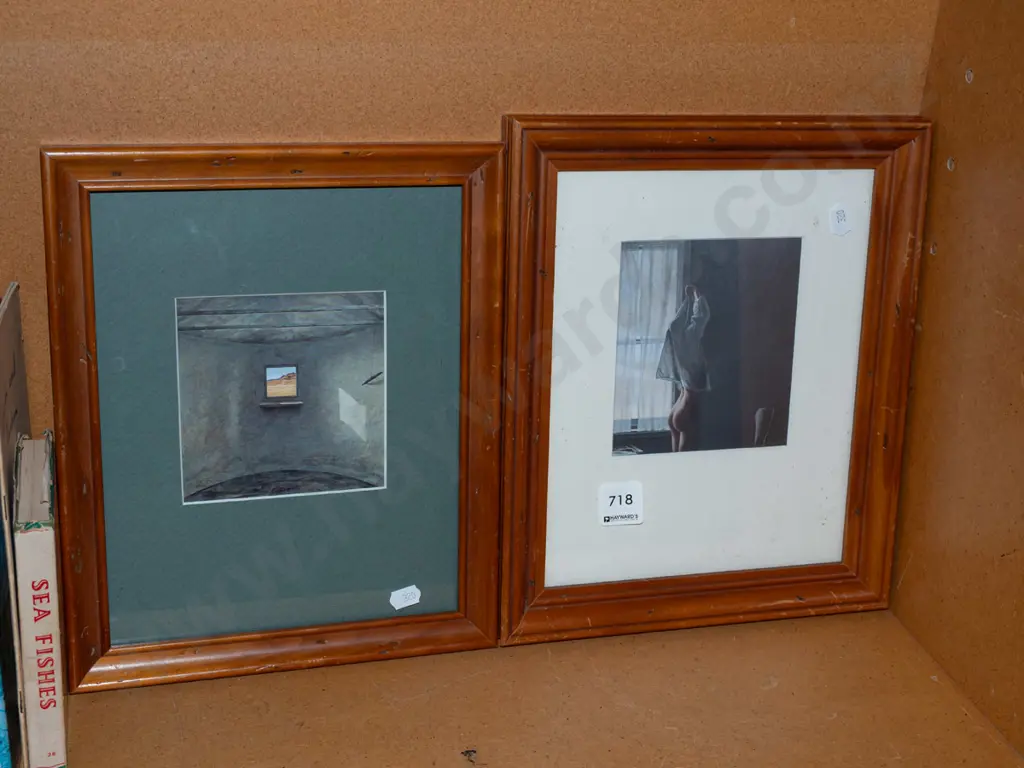 2x small  framed Grahame Sydney prints Image 1++