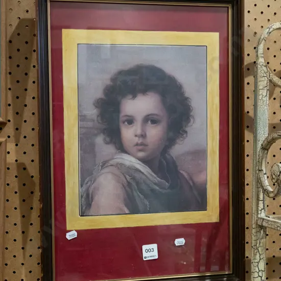 framed print- child