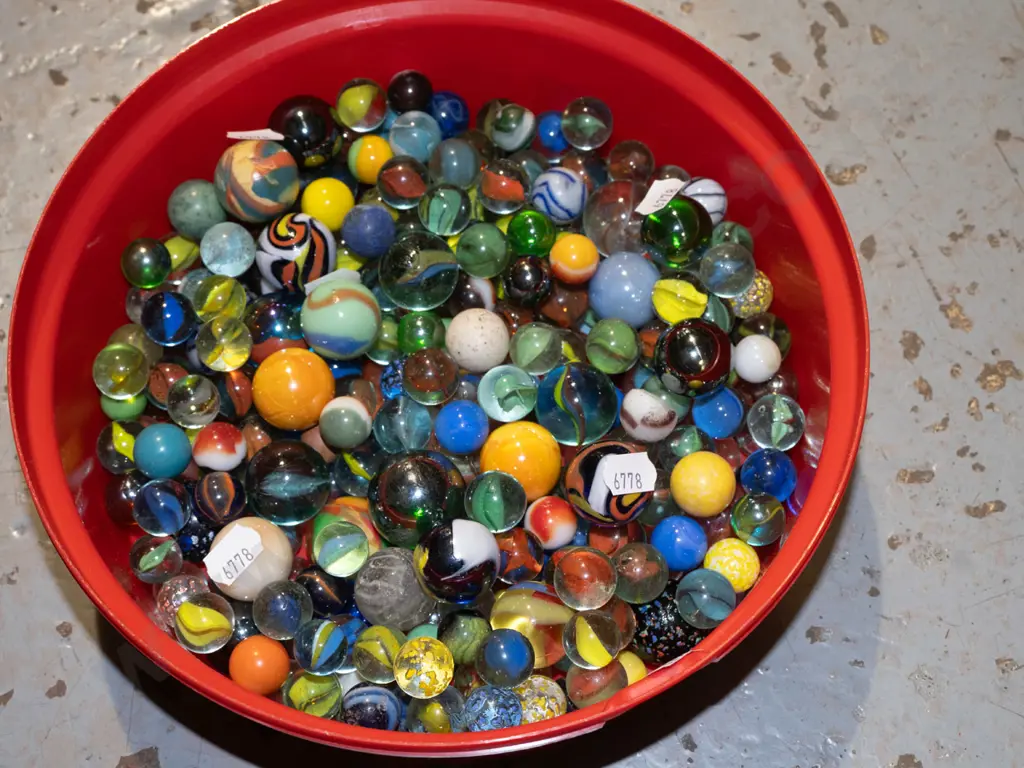 tub of marbles Image 1++