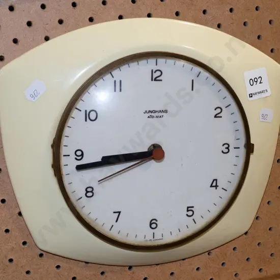 mid century wall clock