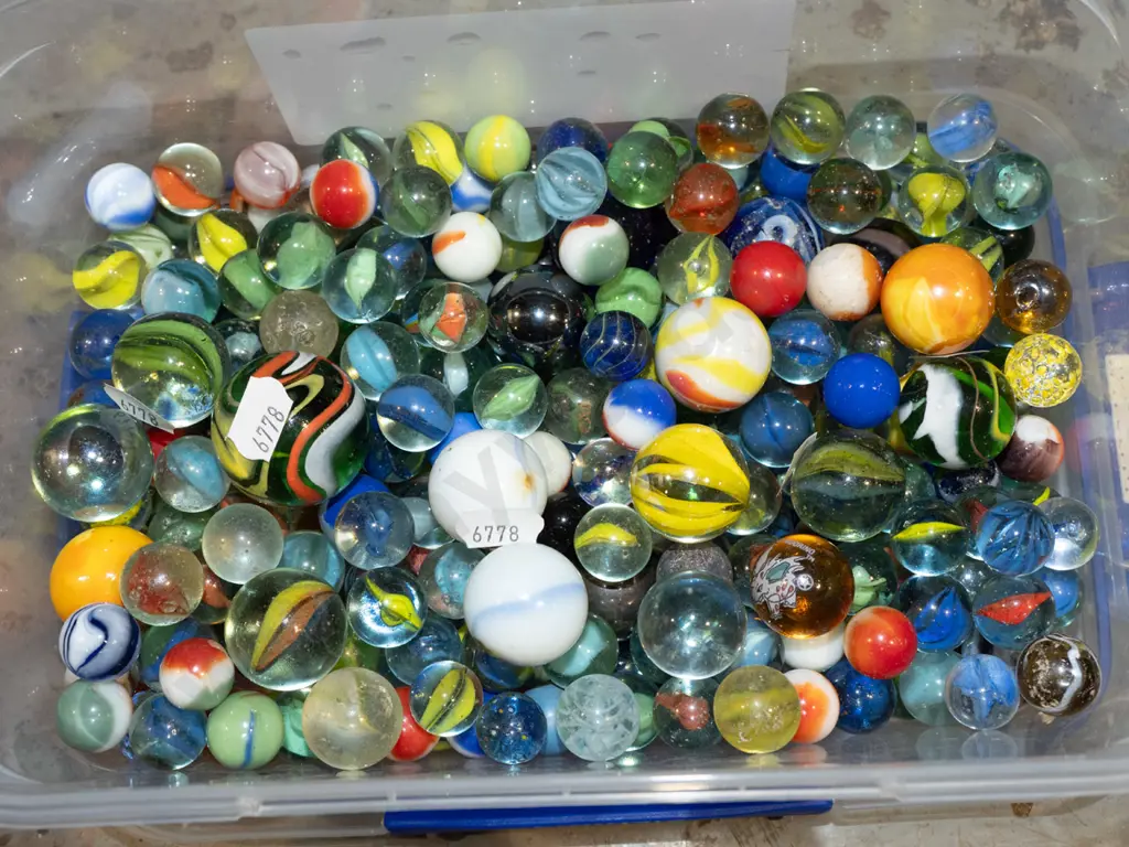 container of marbles Image 1++