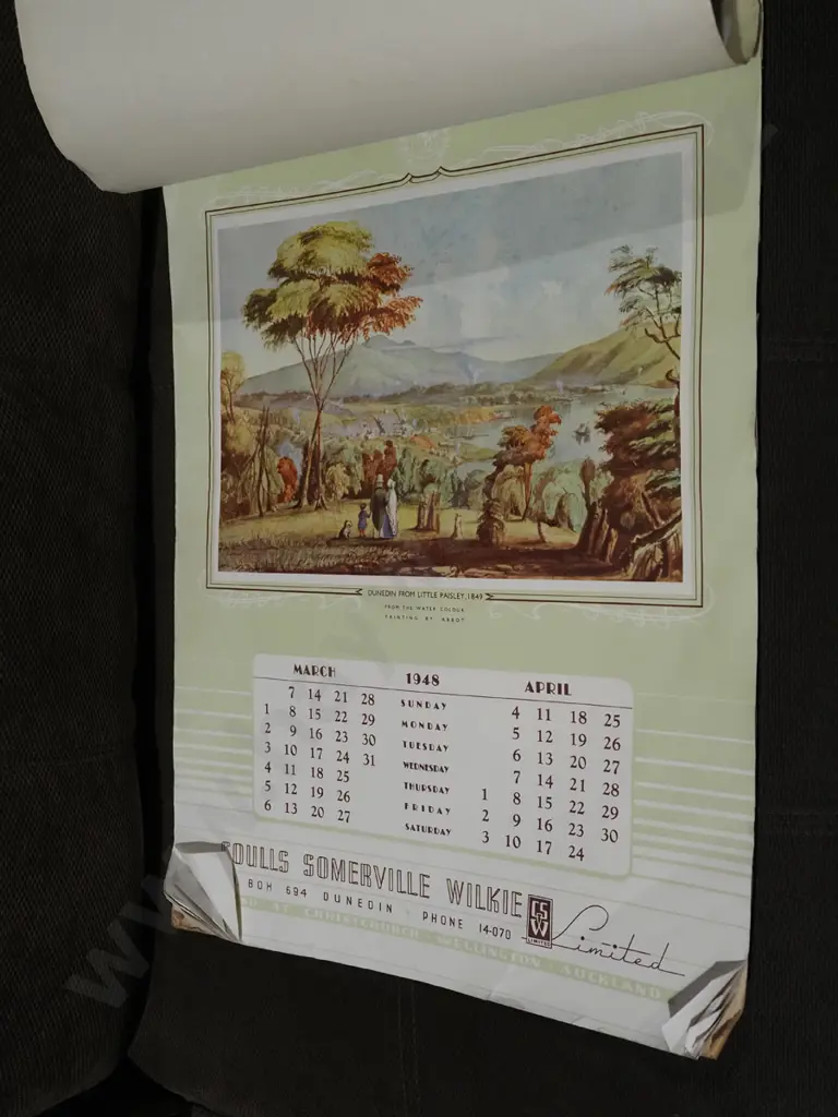 part King George calendar -  1948 Image 1++