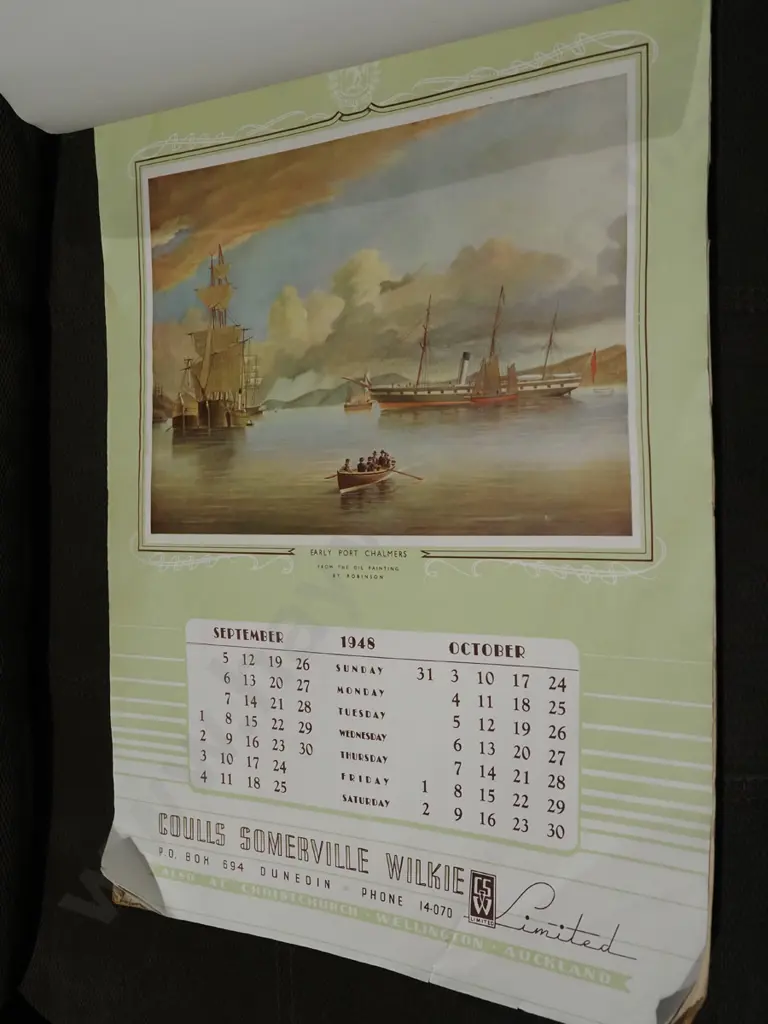 part King George calendar -  1948 Image 1++