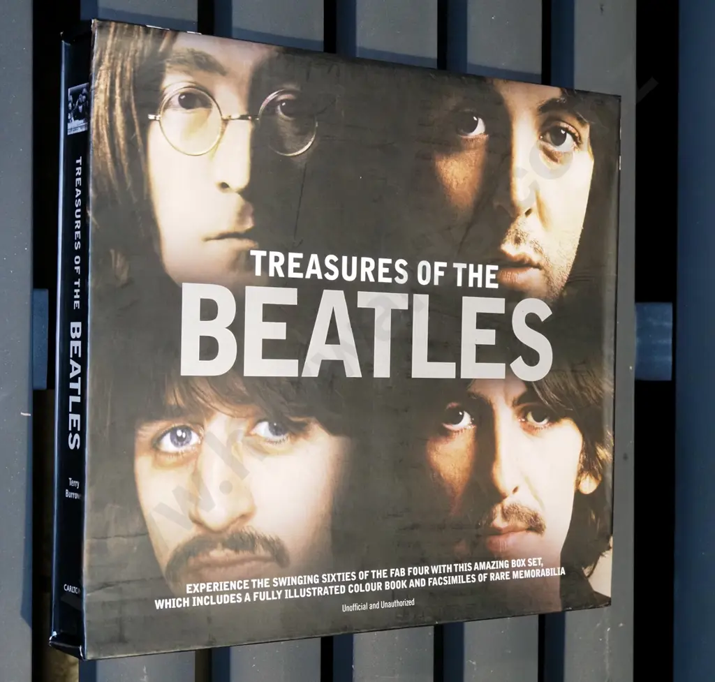 Beatles slip cased coffee table book Image 1++
