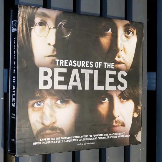 Beatles slip cased coffee table book