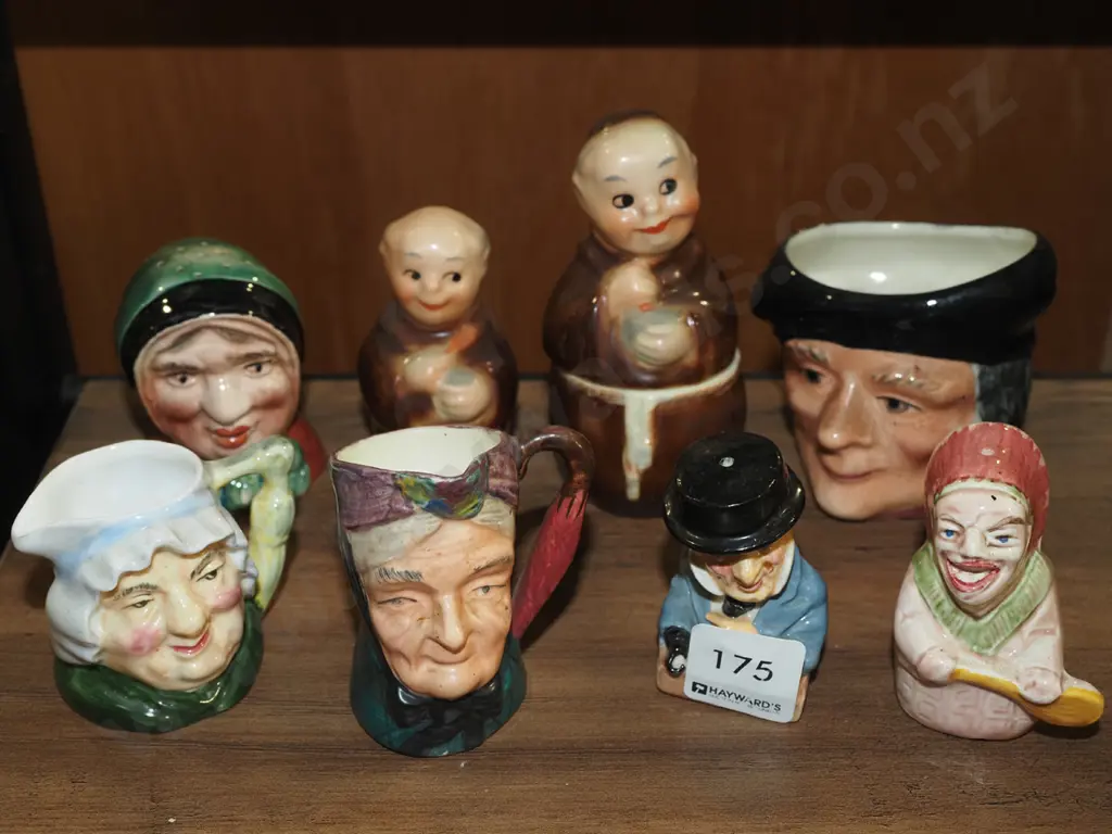 salt and pepper shakers, small character jugs, cup etc Image 1++