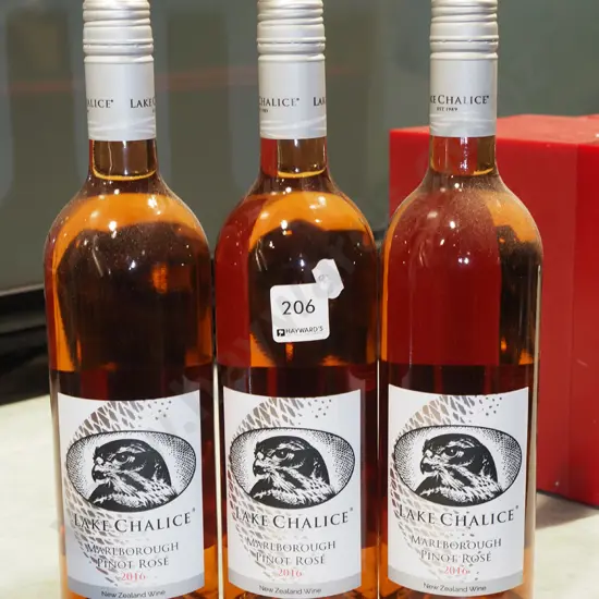 3x Lake Chalice pinot rose 2016