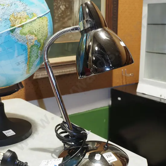 metal desk lamp