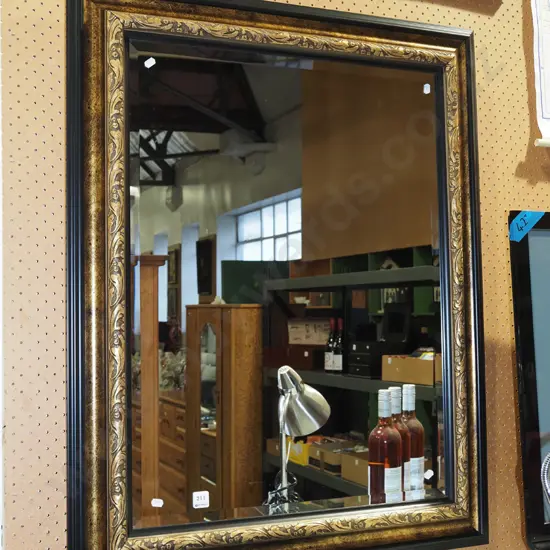 ornate framed wall mirror H980