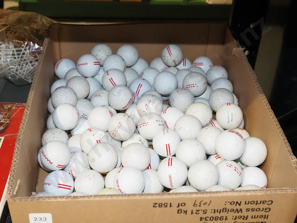 box of golf balls Image 1++