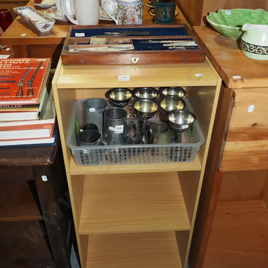 mdf faux wood bookcase H810