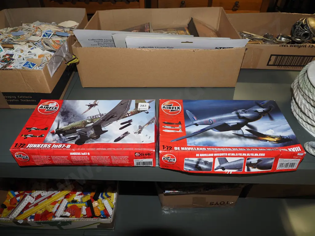 2x yet to be assembled Airfix model planes Image 1++
