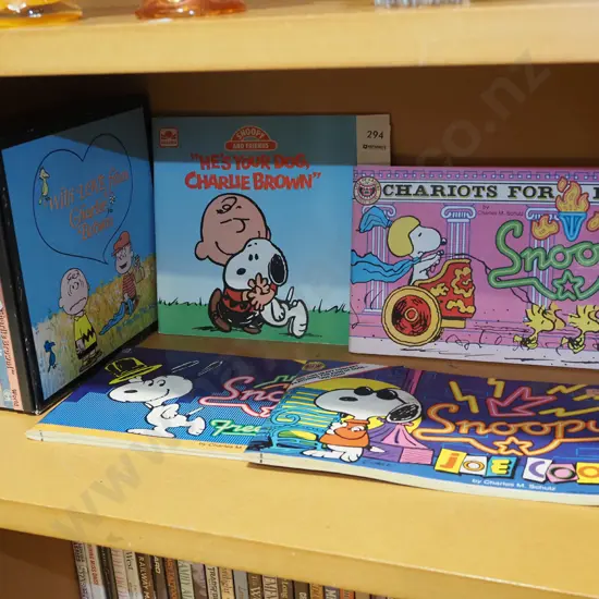 Charlie Brown and Snoopy books