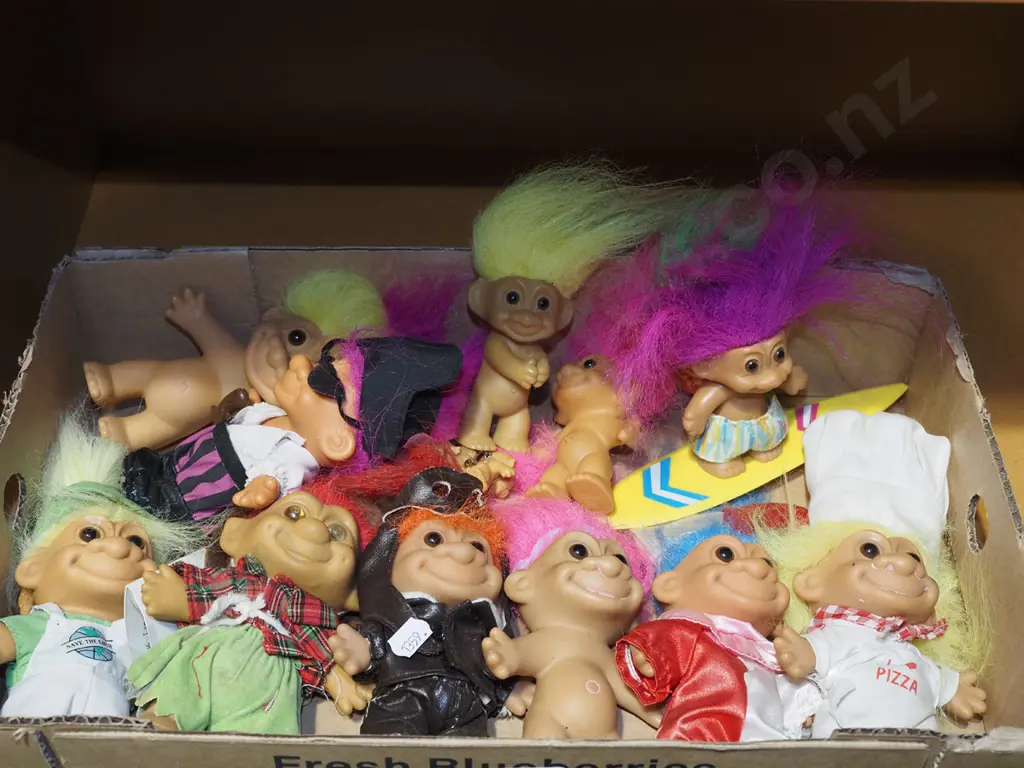 box; toy troll dolls Image 1++