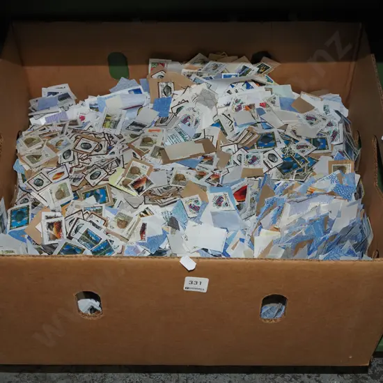 box of stamps