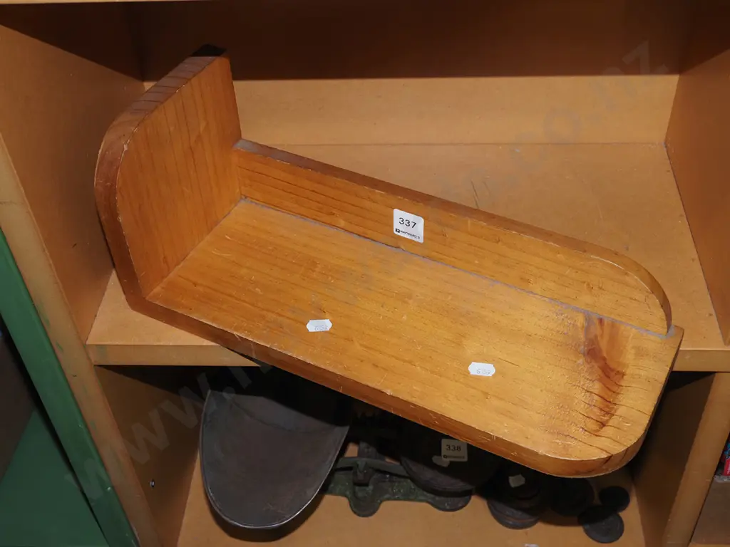 small wooden bookcase Image 1++
