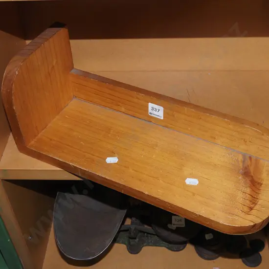 small wooden bookcase