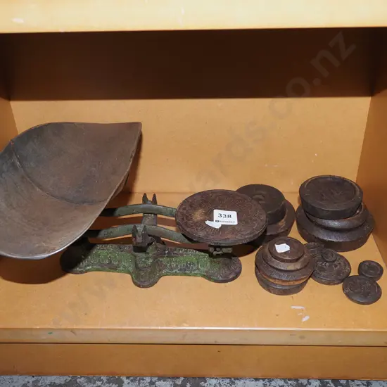 vintage balance scales