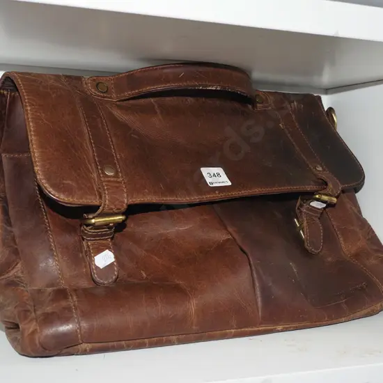 leather satchel