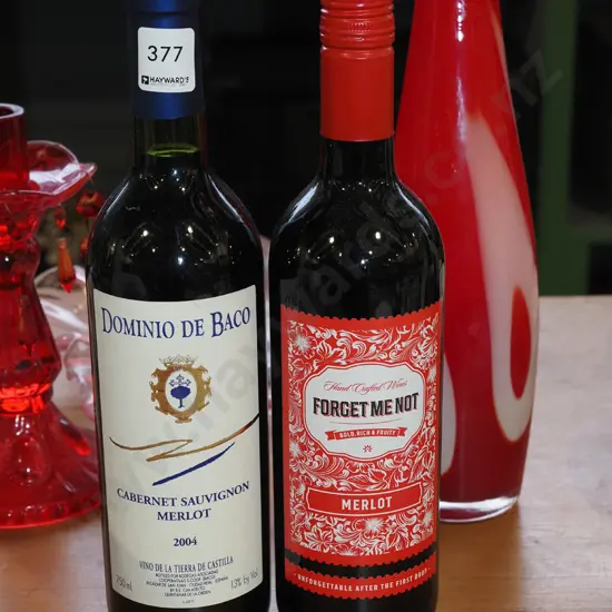 Dominio De Baco cabernet sauvignon merlot 2004, Forget Me Not merlot 2020