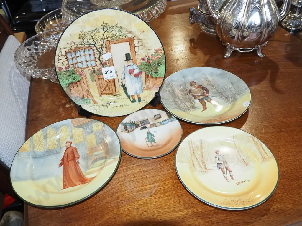5x Royal Doulton plates Image 1++