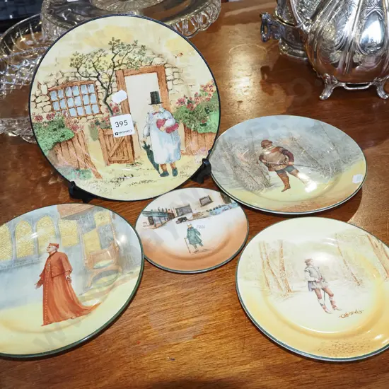 5x Royal Doulton plates