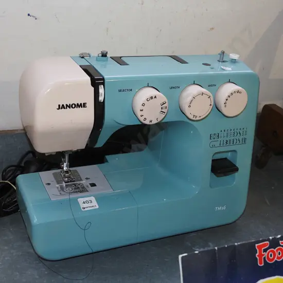 Janome TM16 sewing machine