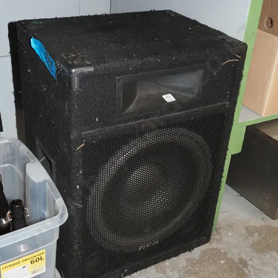 Fenton 800 watt speaker - no power cord