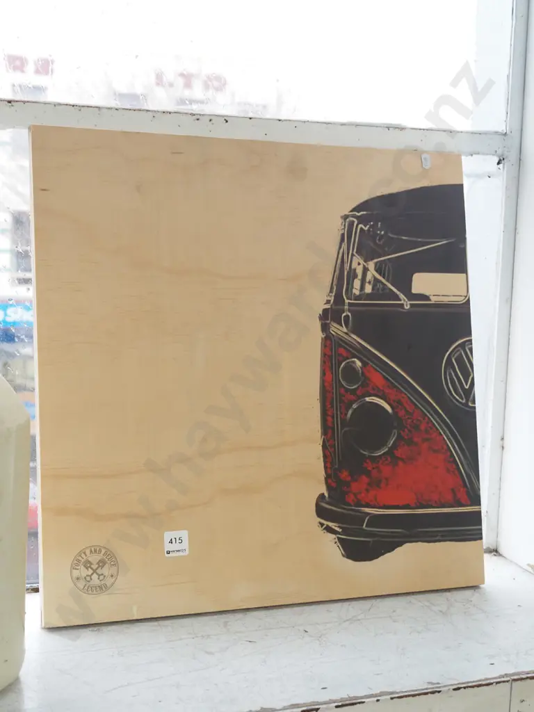 VW print on board H500 Image 1++
