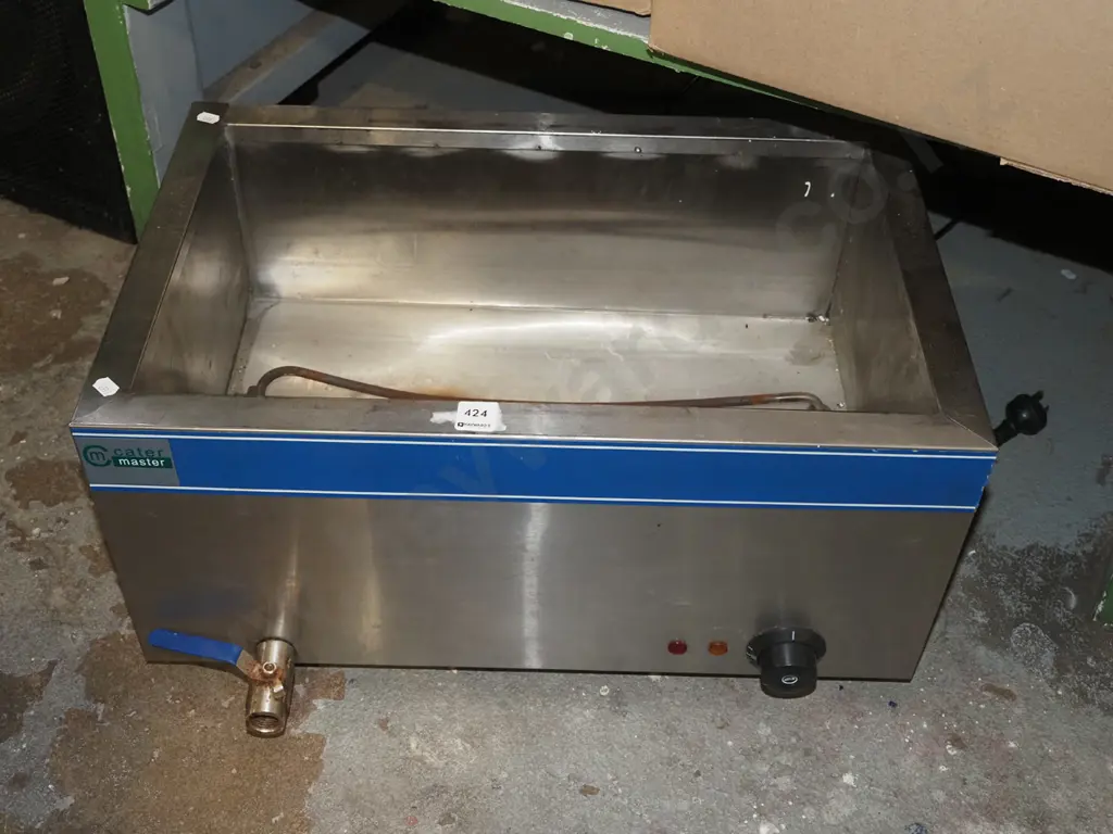 Cater Master commercial bench top bain marie - missing trays Image 1++