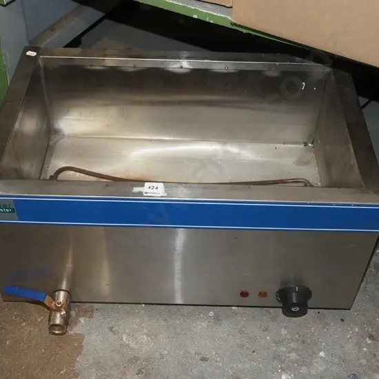 Cater Master commercial bench top bain marie - missing trays