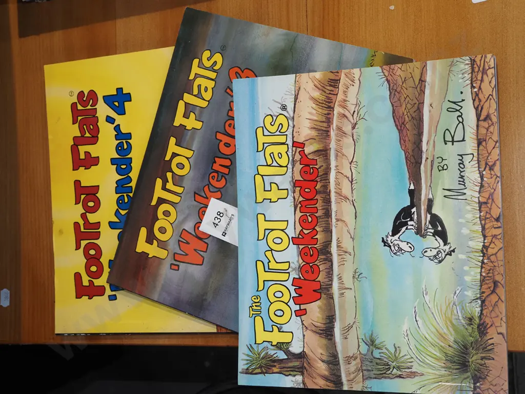 3x Footrot Flats The Weekender books Image 1++