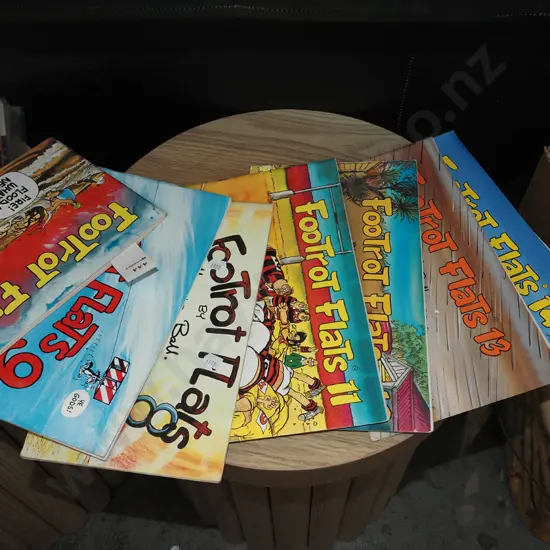 6x Footrot Flats books
